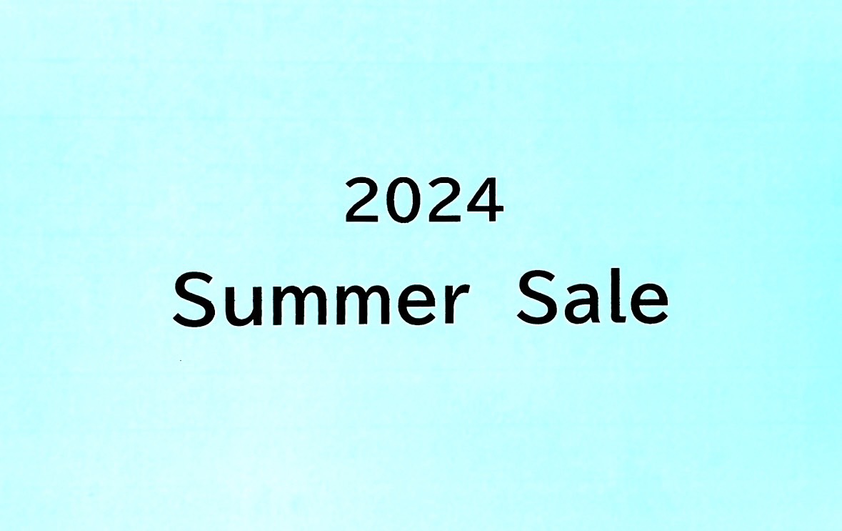 2024 Summer Sale 開催のお知らせ