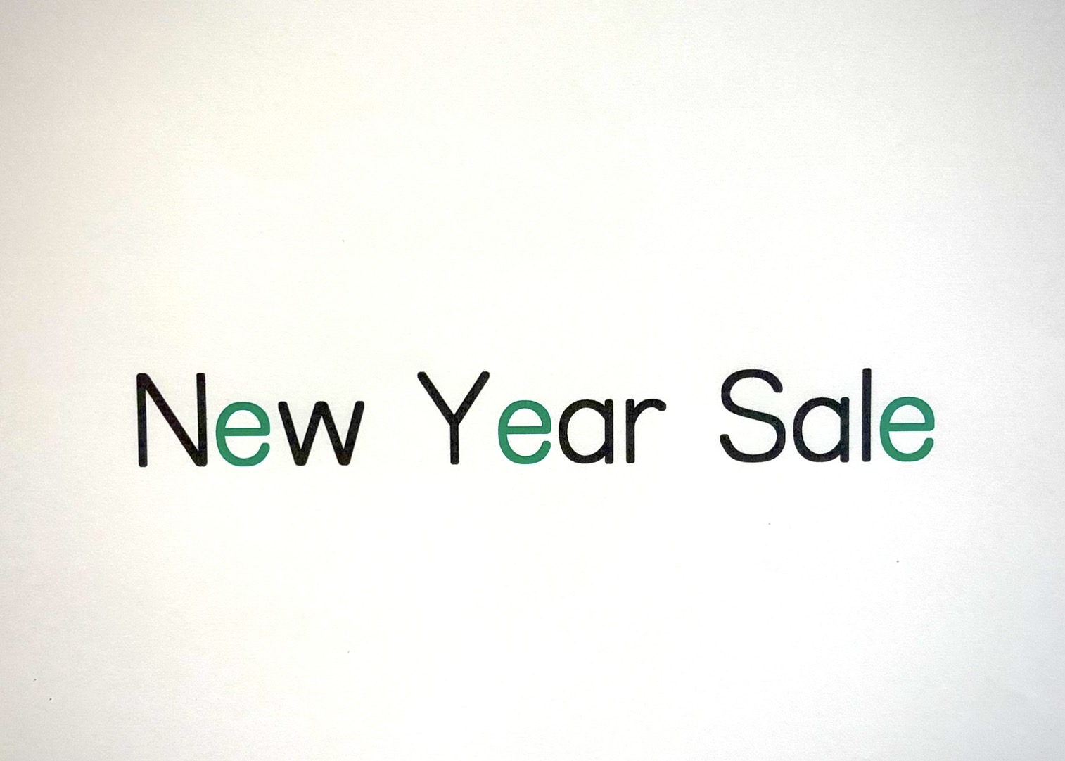 2025 New Year Sale 開催